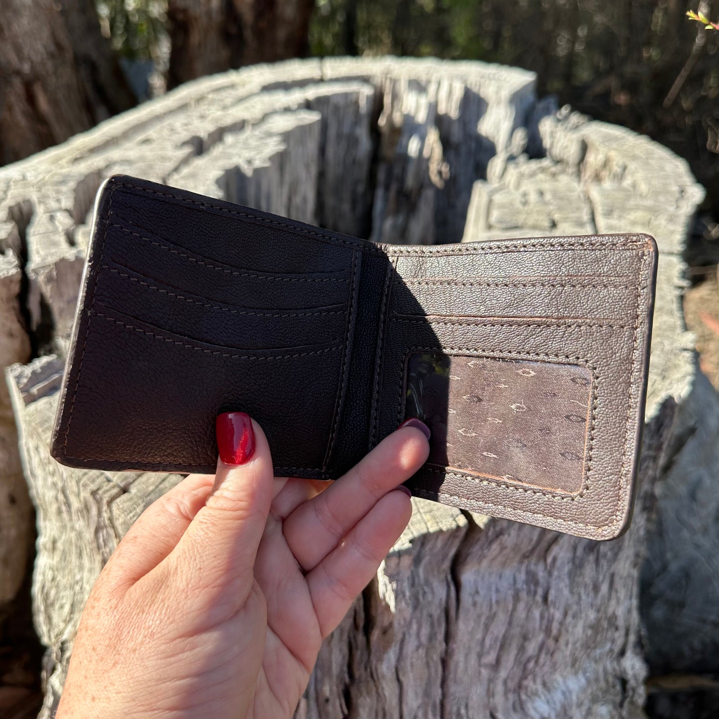 Mens Tooled Wallet