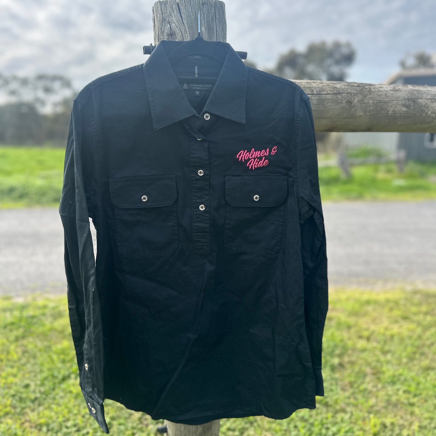 H&H Ladies Closed Front Shirt