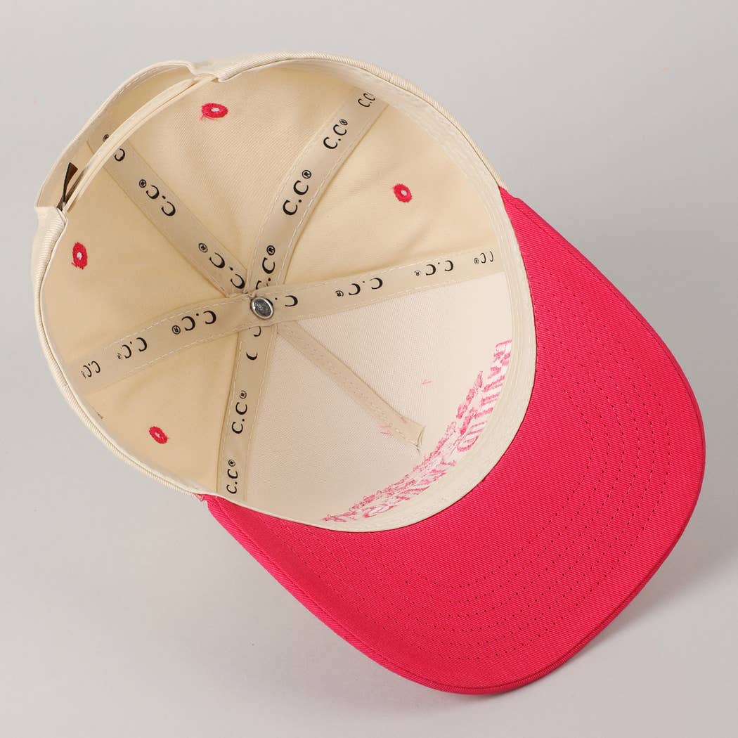 Messy Hair Wild West Cowgirl Club Hat