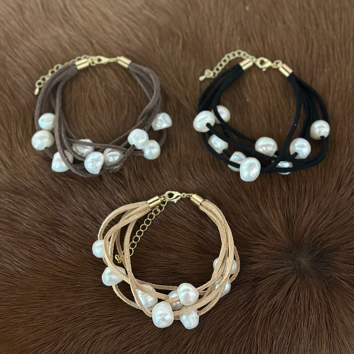 Multistrand Pearl Bracelet