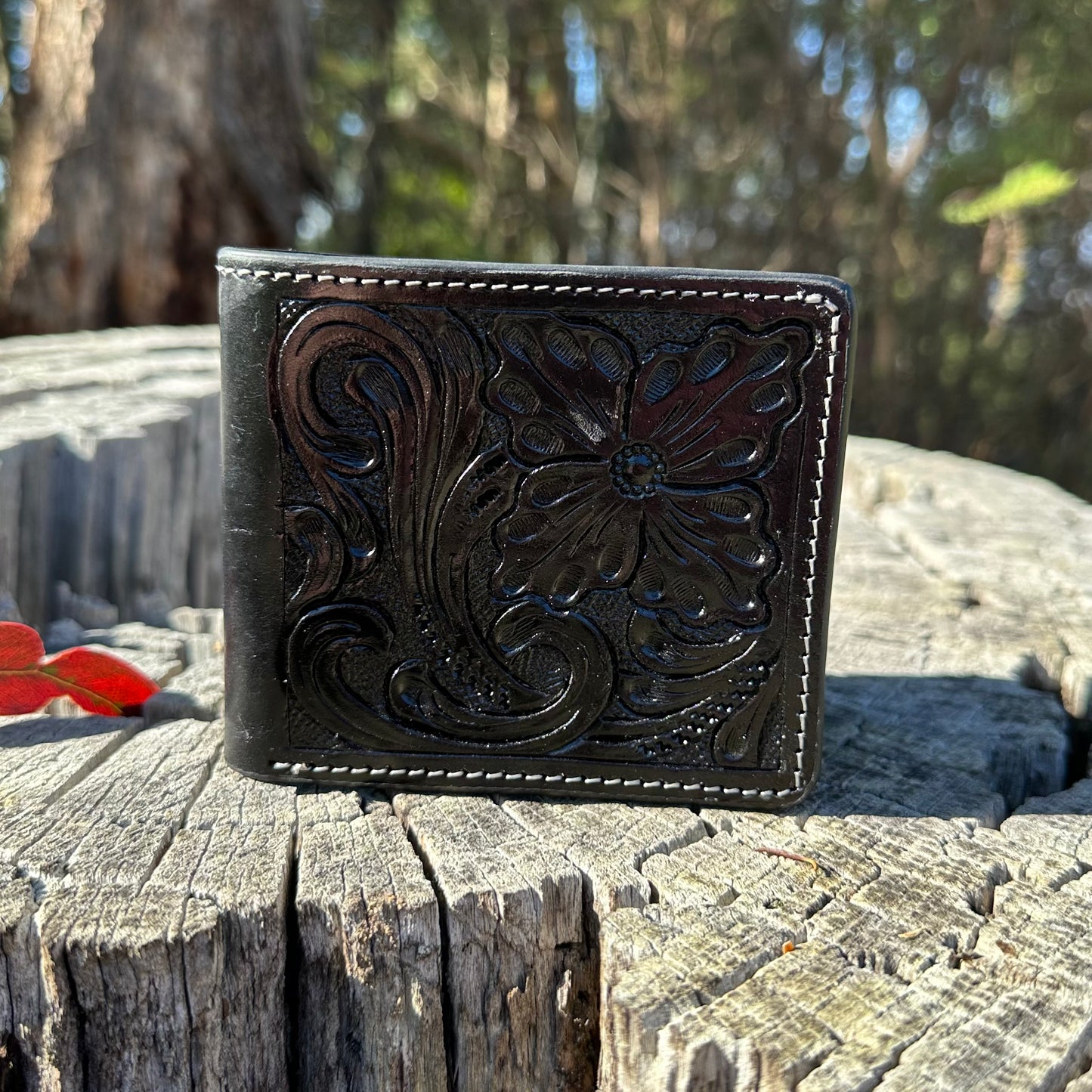 Mens Tooled Wallet