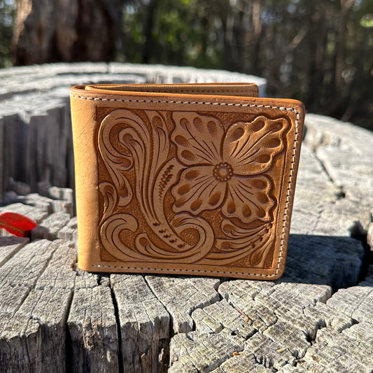 Mens Tooled Wallet