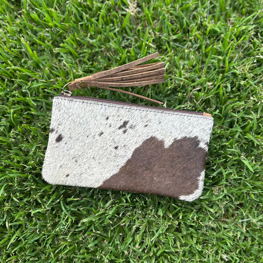 Cowhide Coin Purse