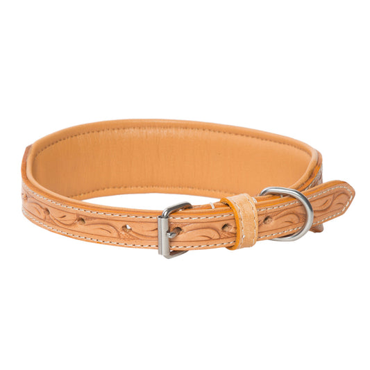 Tooled Dog Collar