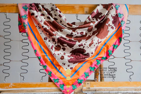 Cowhide Cactus Wild Rag
