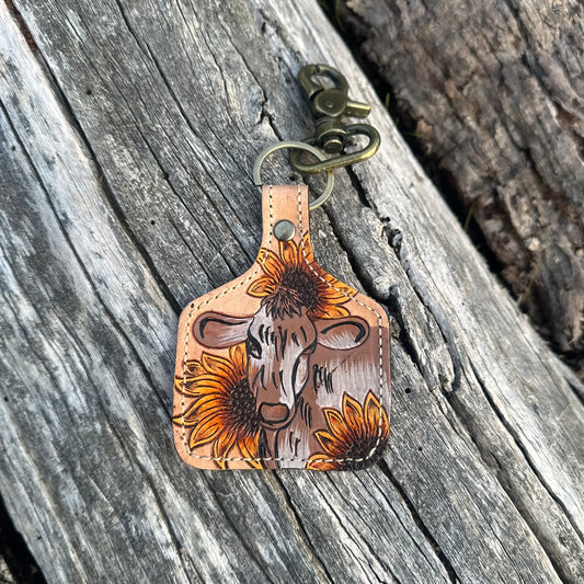 Cattle Tag Key Fob