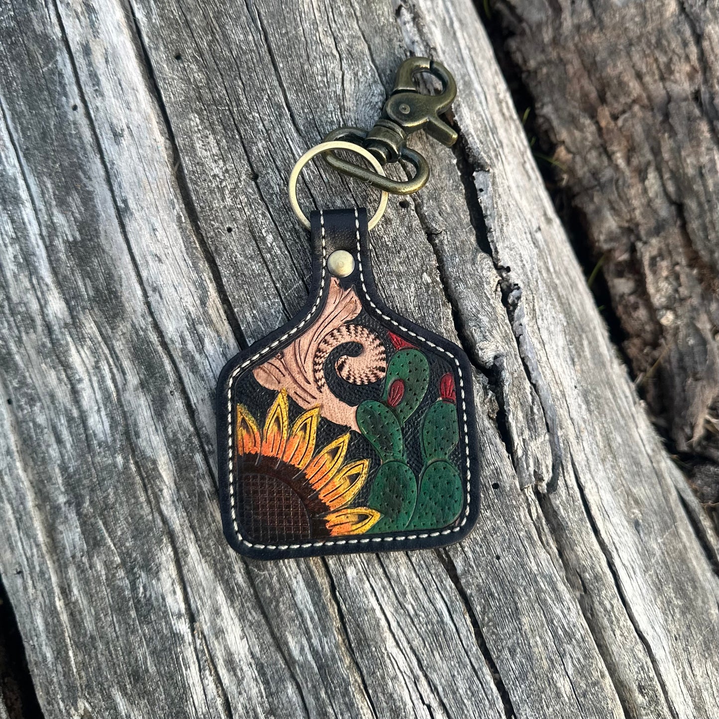 Cattle Tag Key Fob