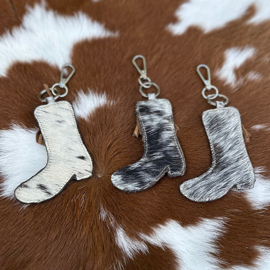 Fringed Boots Key Ring