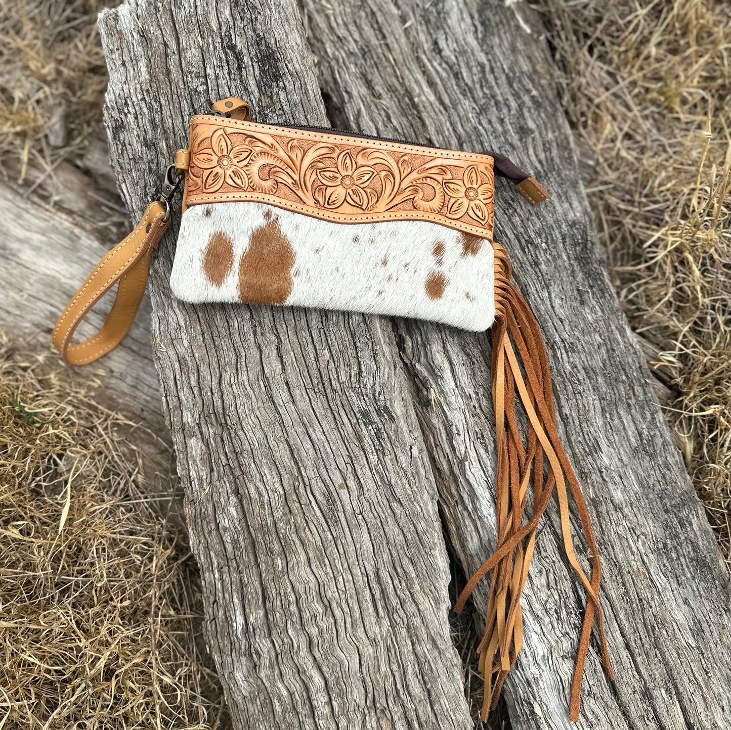 Sally Clutch with Fringe