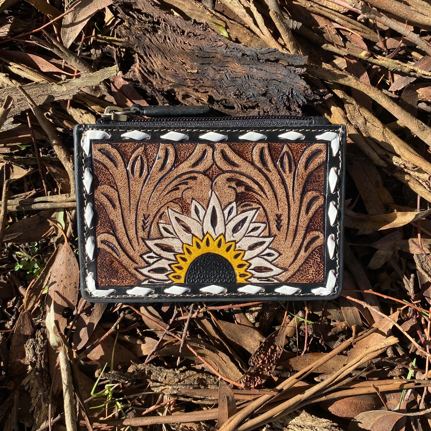 Handtooled Credit Card Holder
