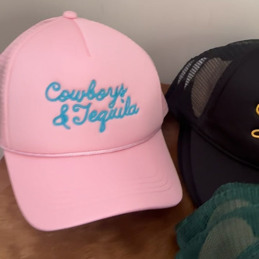 Cowboys & Tequila Trucker Hat
