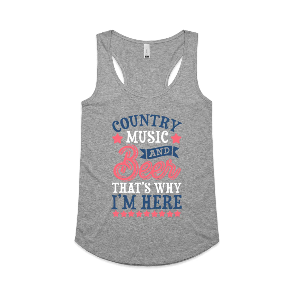 Country Music & Beer Singlet