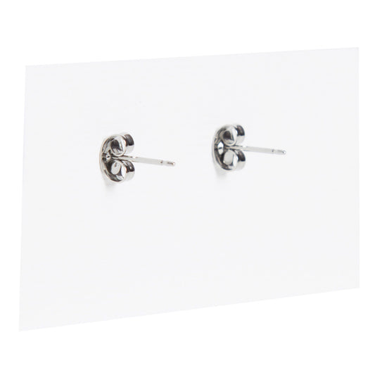 Cowhide Stud Earrings - 20MM