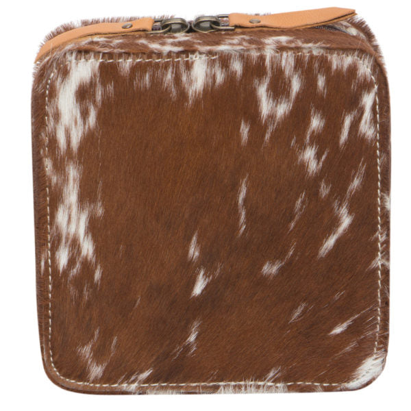 Cowhide Jewellery Box