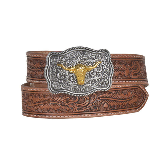 Longhorn Belt and Buckle
