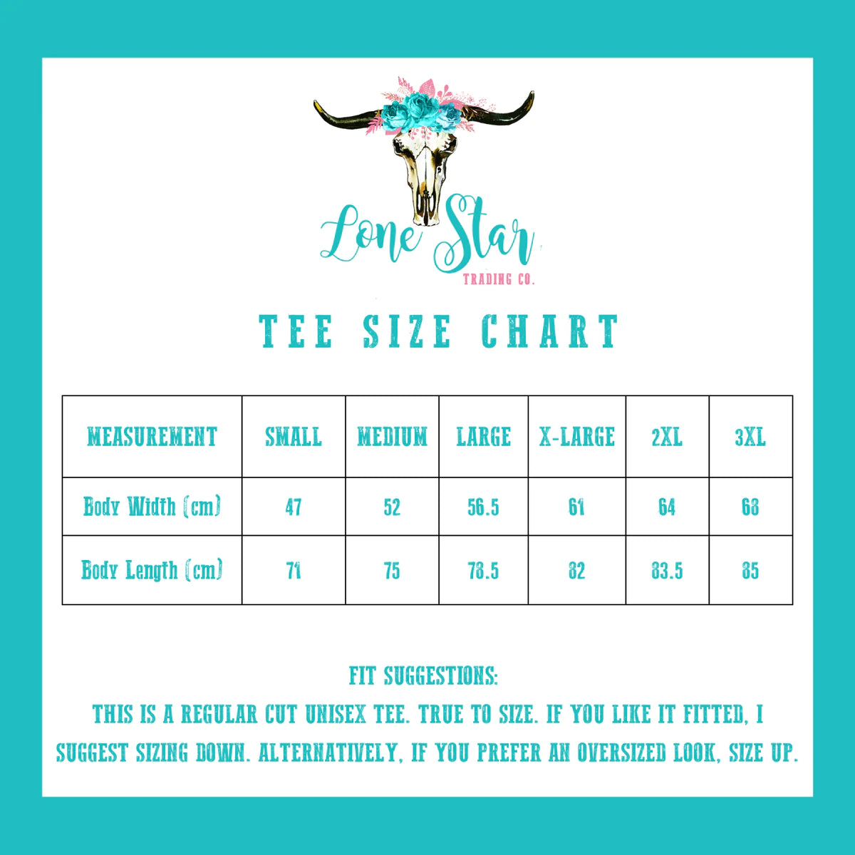 Turquoise Junkie Tee