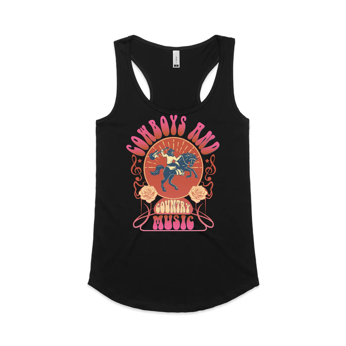 Retro Country Music Singlet