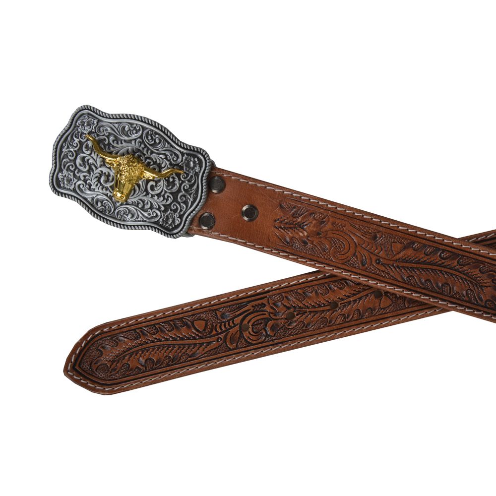 Longhorn Belt and Buckle