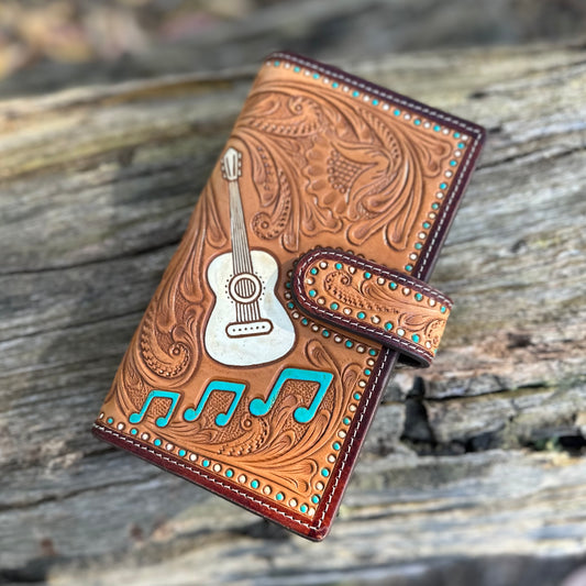 Taylor Tooled Leather Guitar Wallet