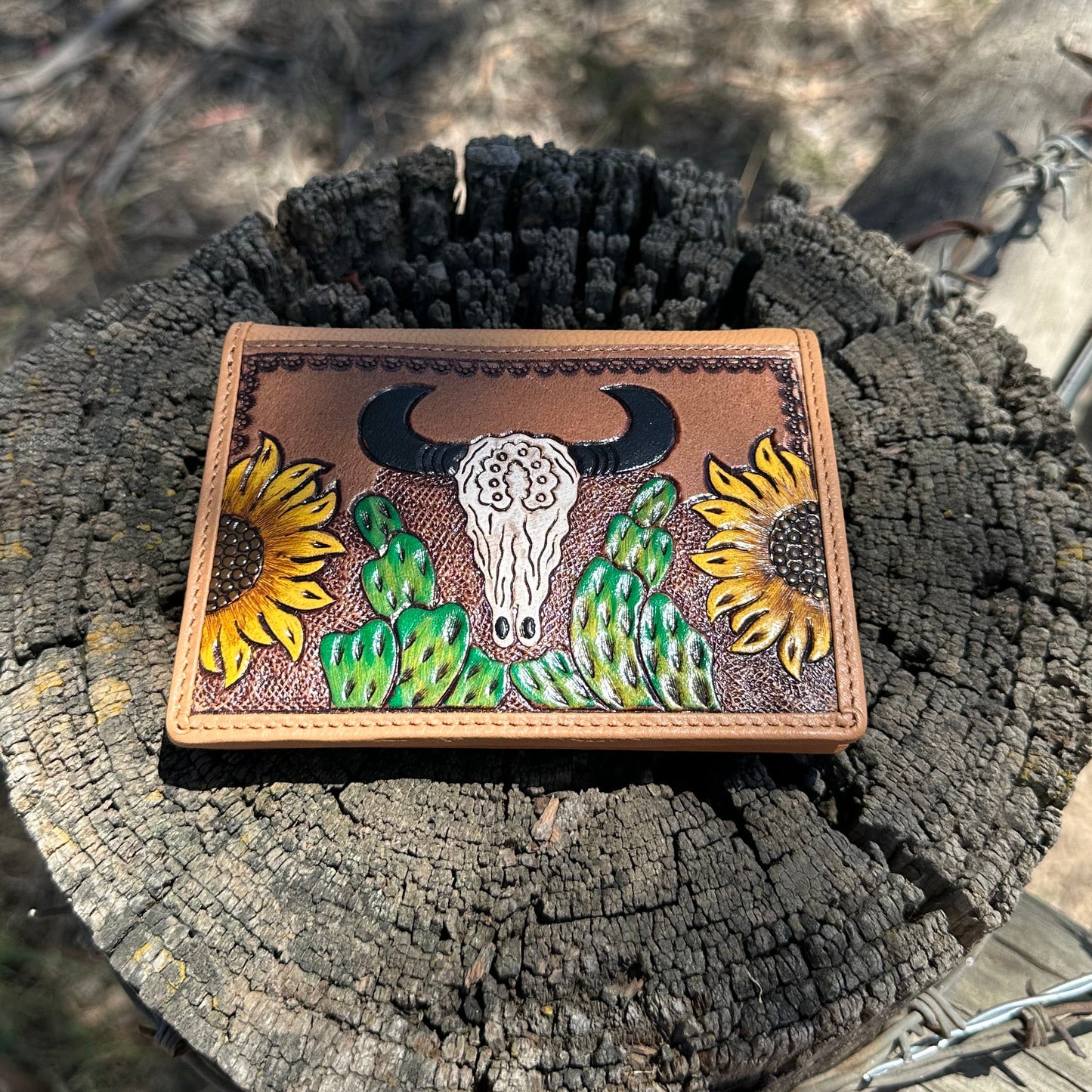 Meadow Steer Cardholder