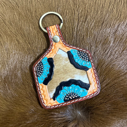 Cattle Tag Keyring