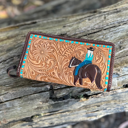 Tracey - Girl on the Horse - Wallet