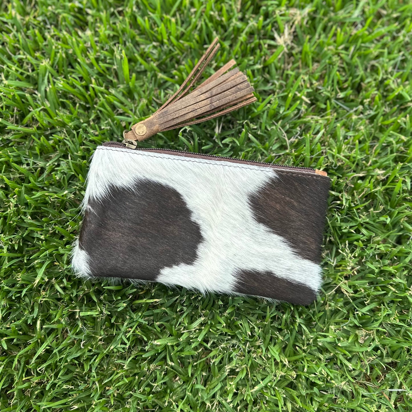 Cowhide Coin Purse