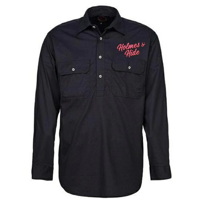 H&H Mens Closed Front Shirt