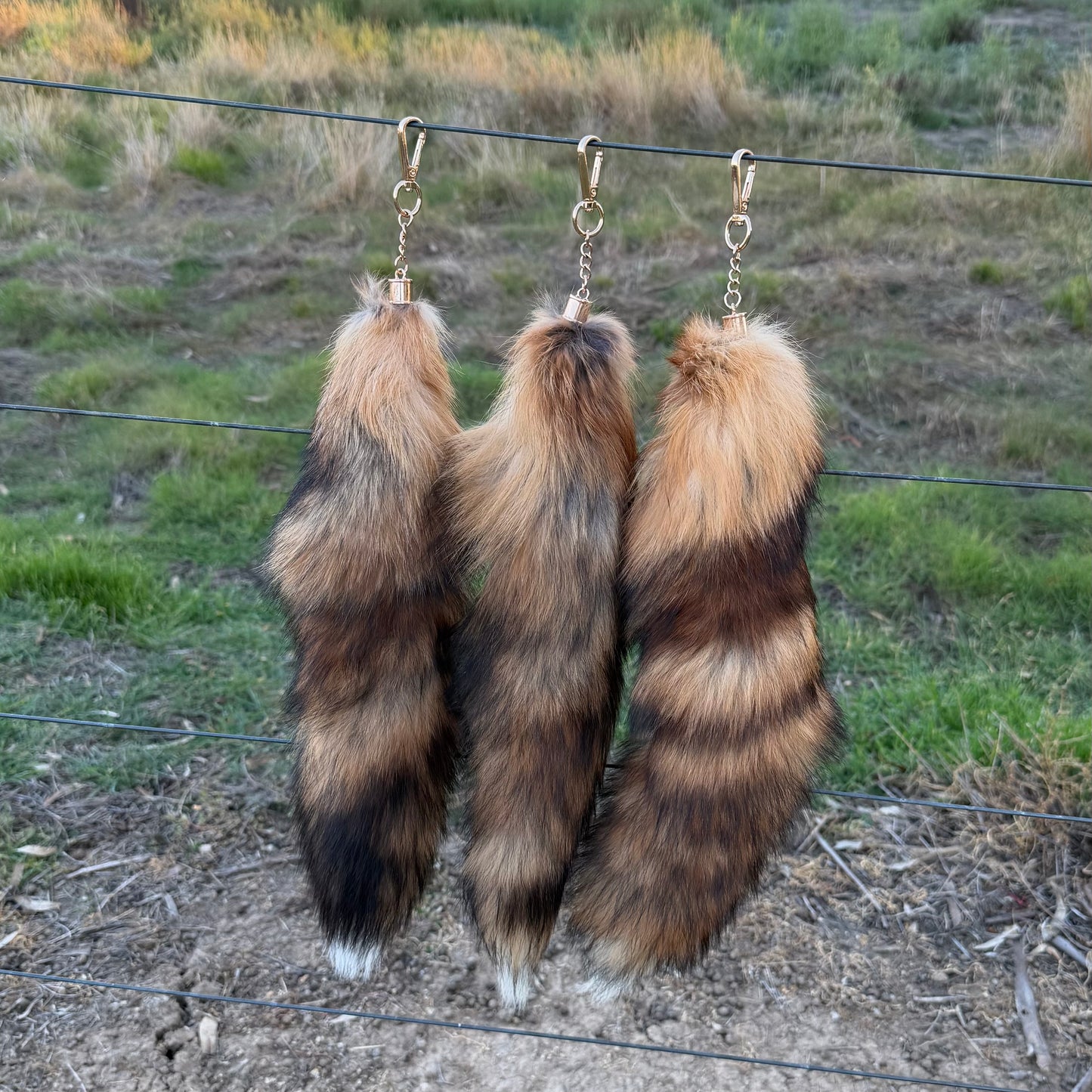 Foxtail Keychain