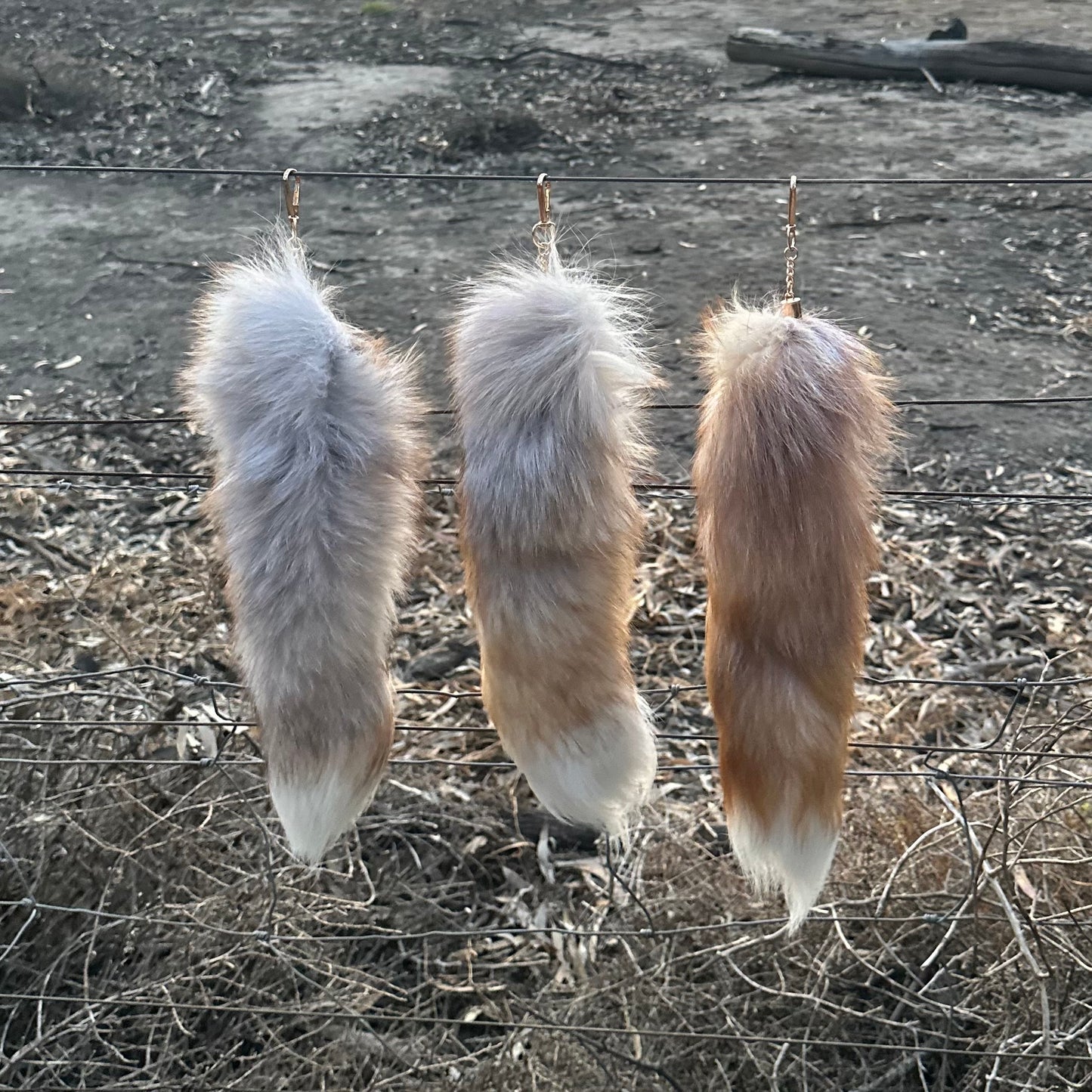 Foxtail Keychain