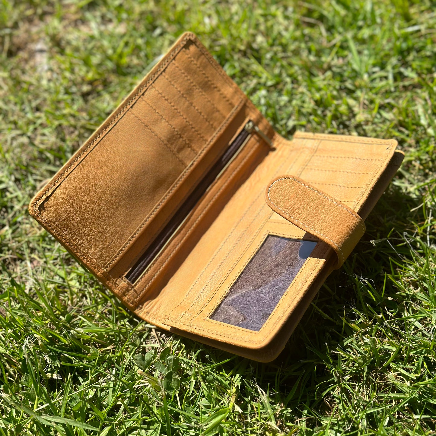 Cassie Tooled Leather Wallet