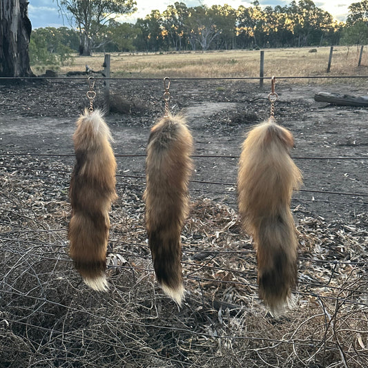 Foxtail Keychain