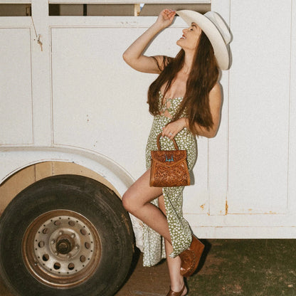 Leon Mini Handle Purse