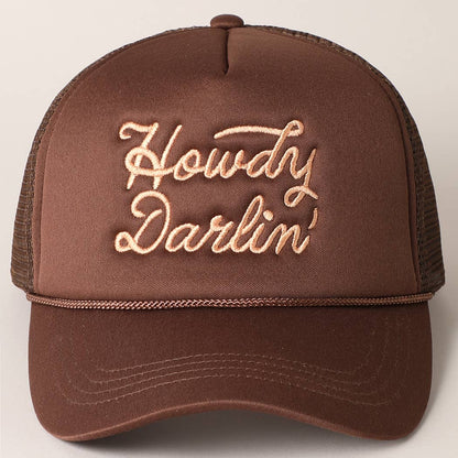 Howdy Darlin' Trucker Cap