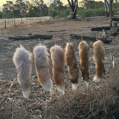 Foxtail Keychain
