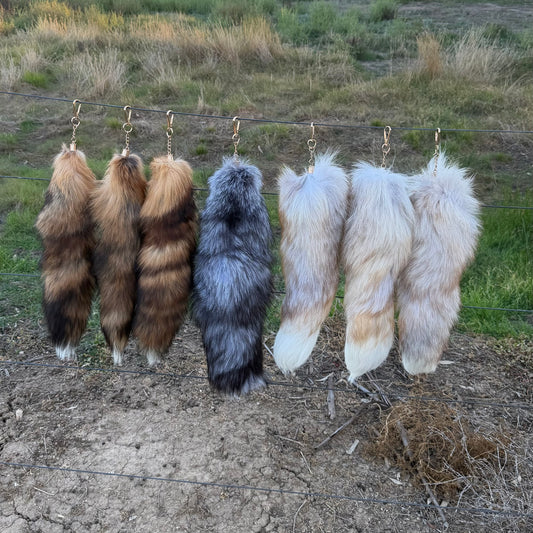 Foxtail Keychain