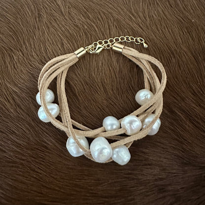Multistrand Pearl Bracelet