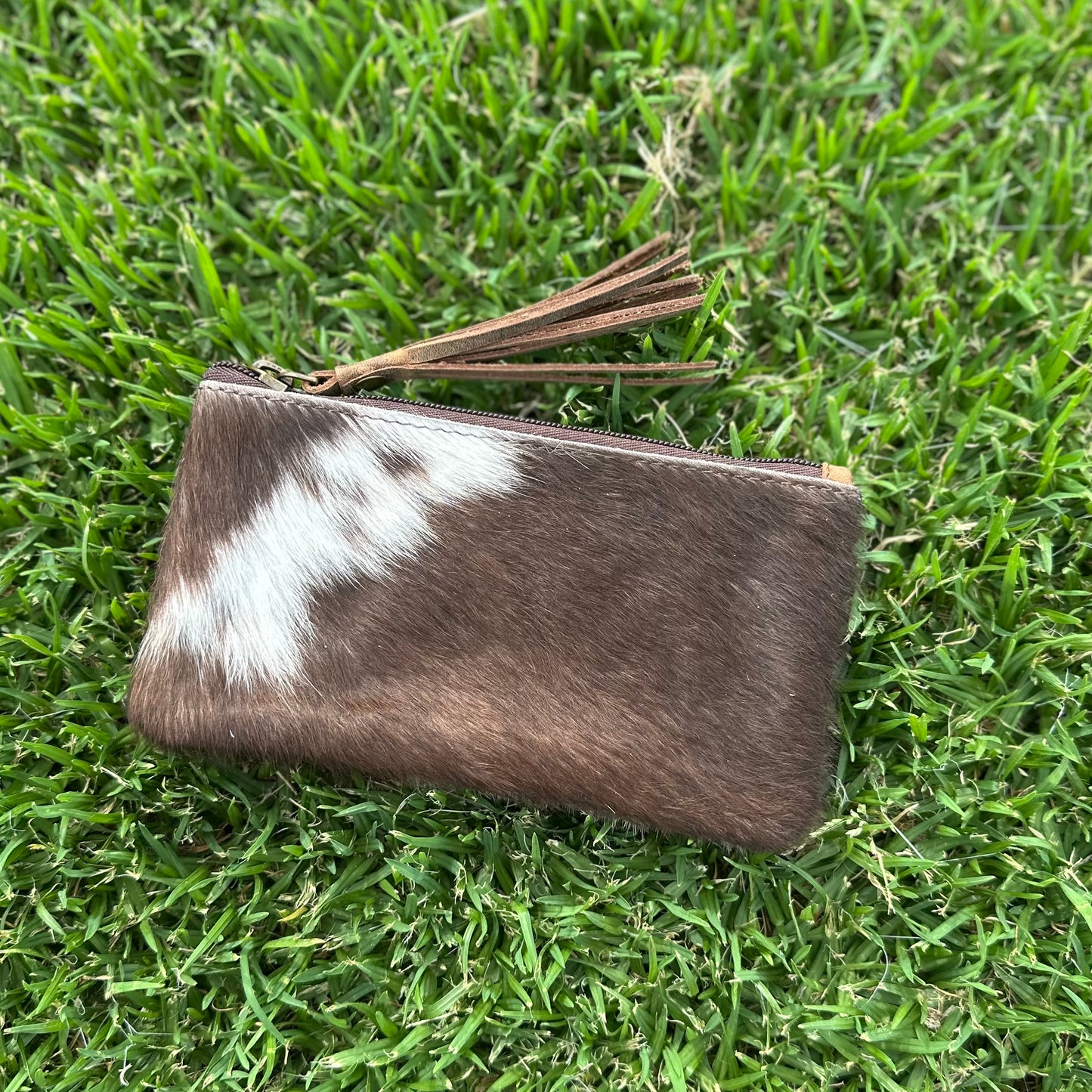 Cowhide Coin Purse