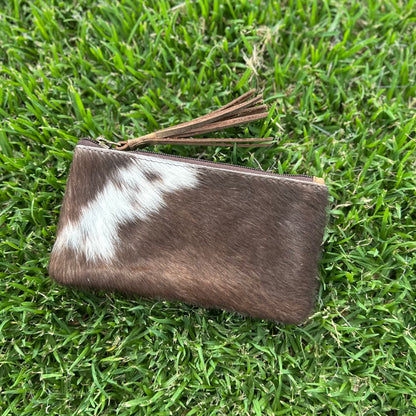 Cowhide Coin Purse