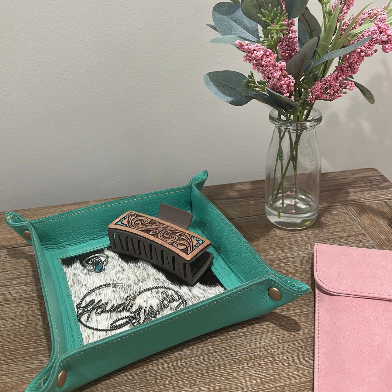 Turquoise Trinket Tray