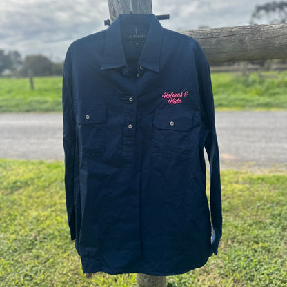 H&H Ladies Closed Front Shirt