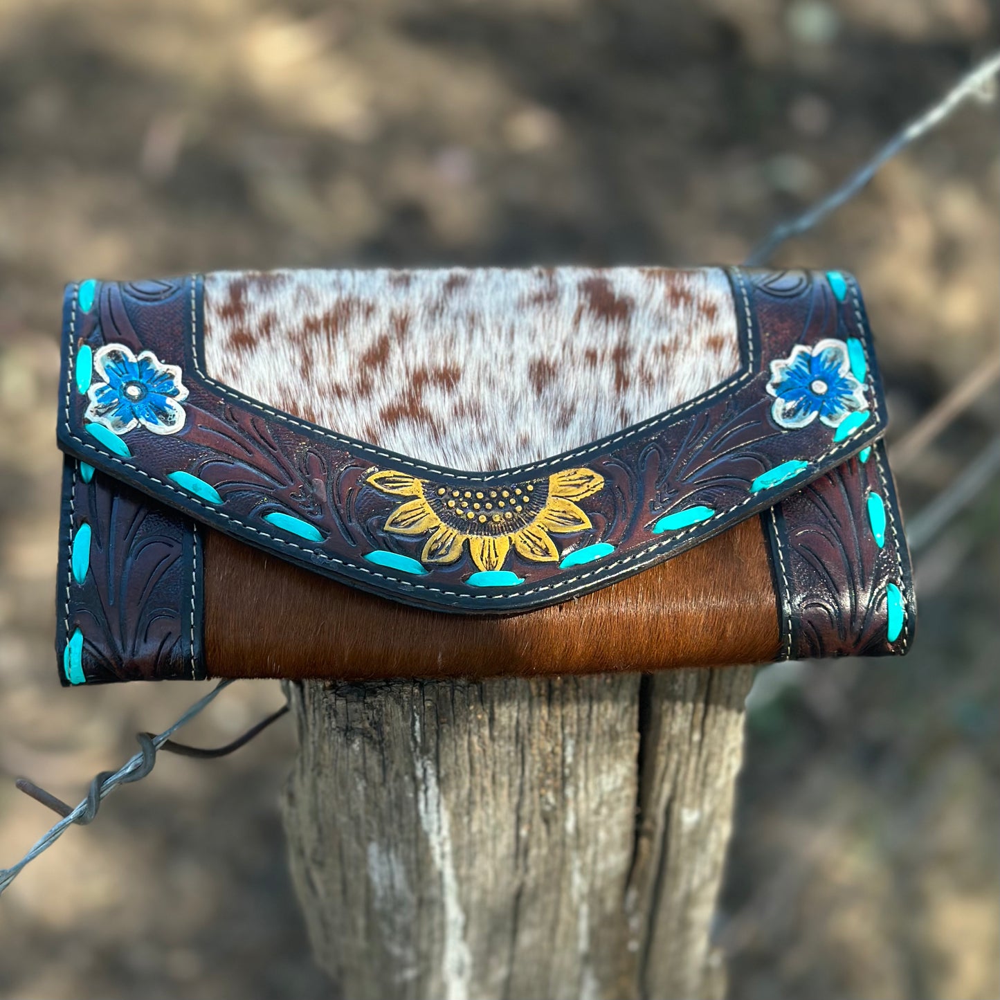 Flower & Hide Wallet