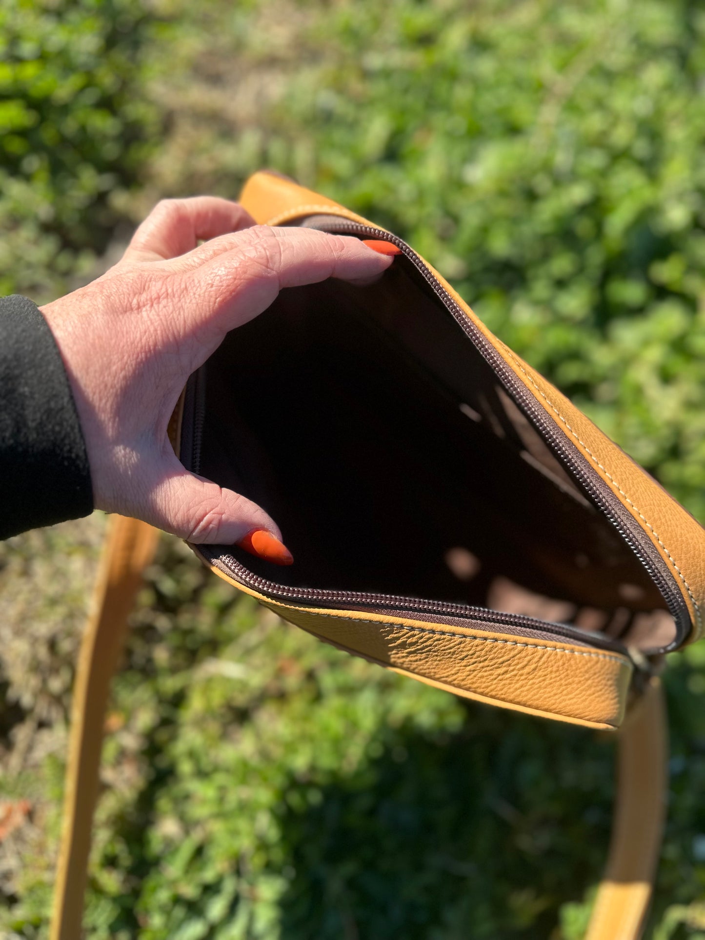 Oakley Tooled Leather Bag