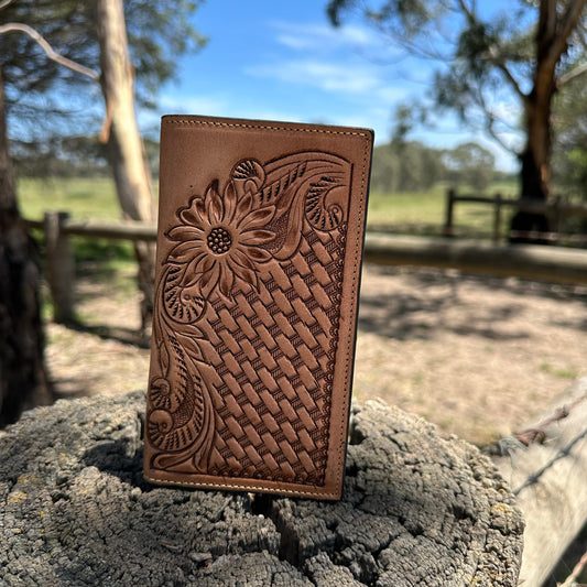 Mens Vintage Brown Wallet