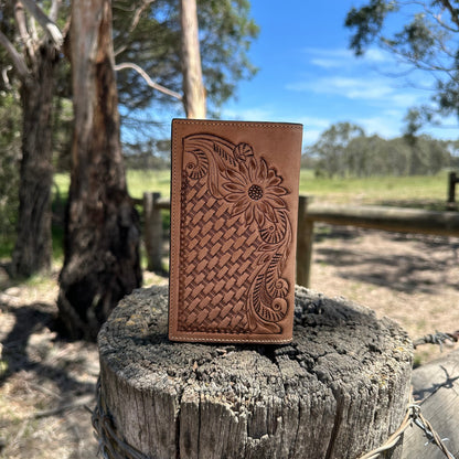 Mens Vintage Brown Wallet