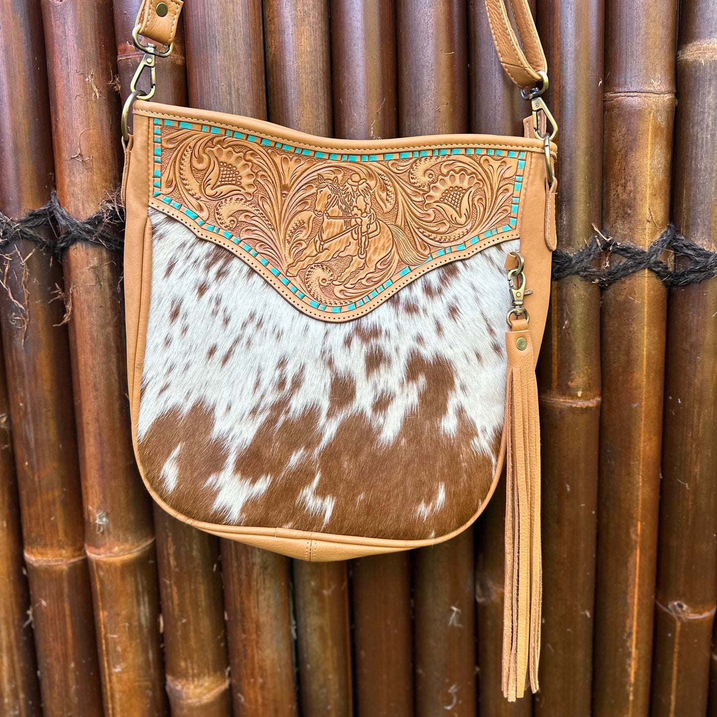 Sadie Tooled Leather Bag