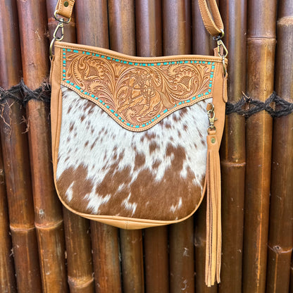 Sadie Tooled Leather Bag