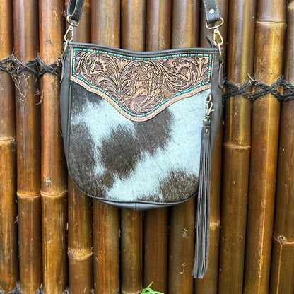 Sadie Tooled Leather Bag