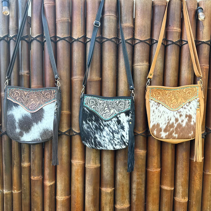 Sadie Tooled Leather Bag