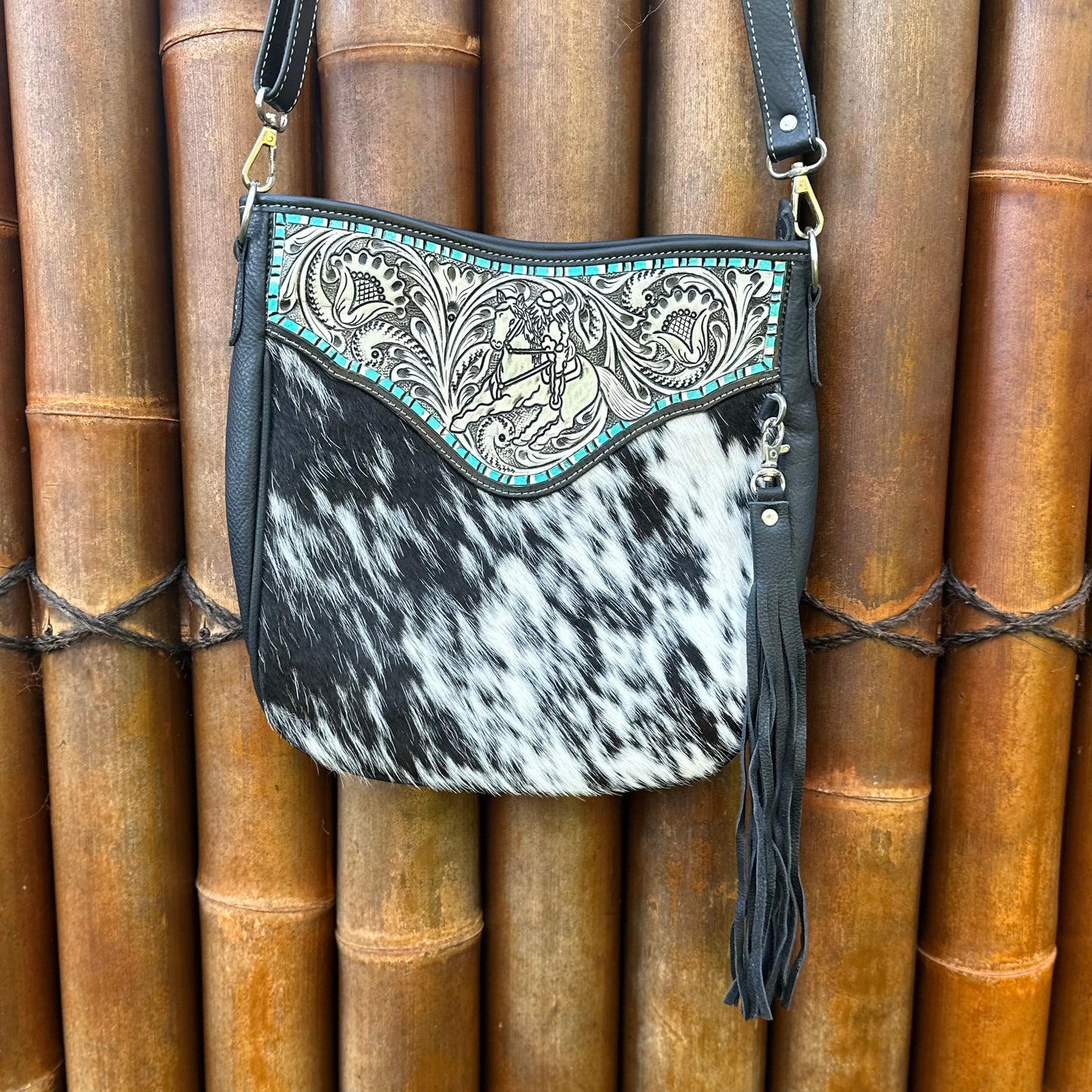 Sadie Tooled Leather Bag